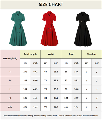 Top Fashion Women's 1950s Vintage Audrey Hepburn Style Cocktail Swing Dresses