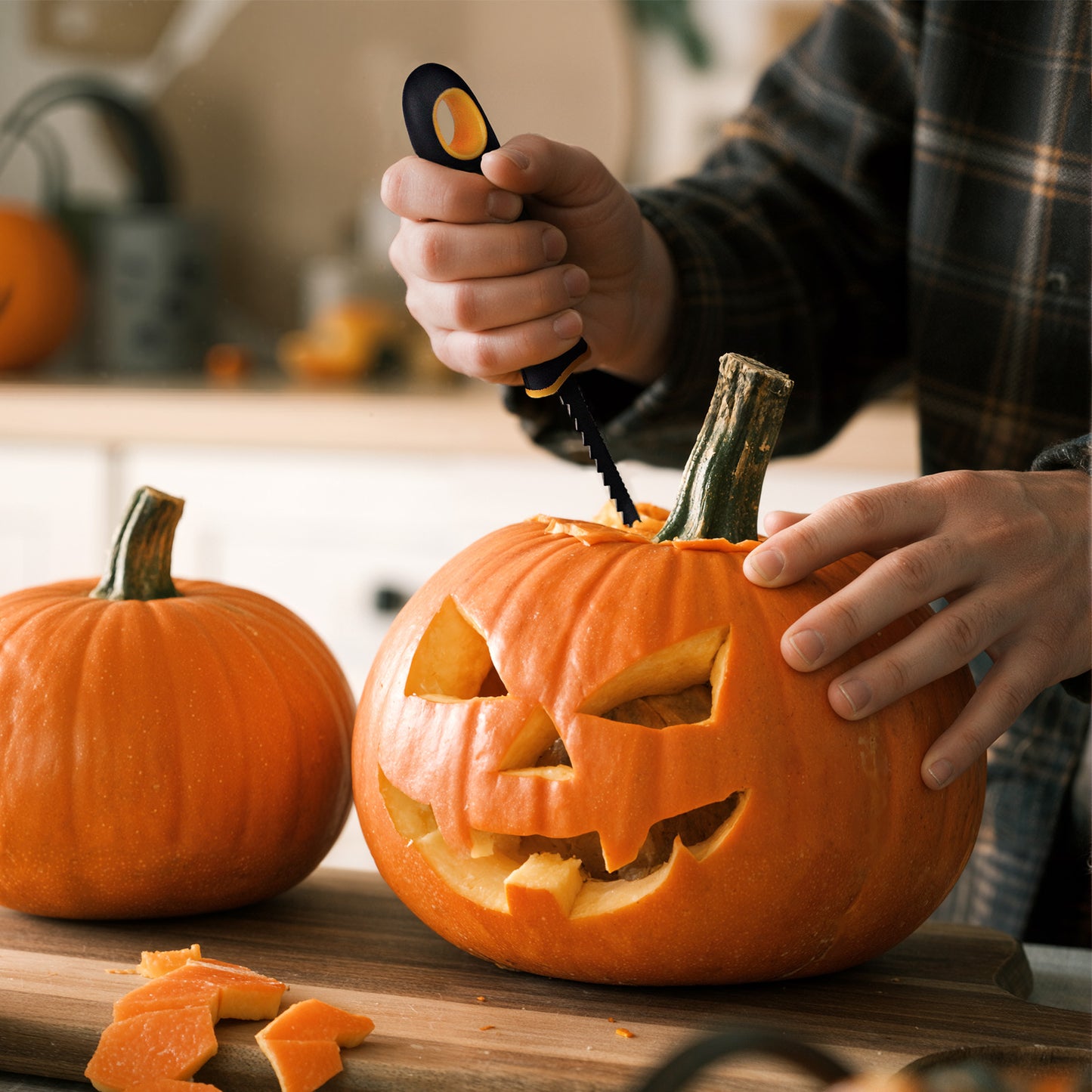 Halloween Pumpkin Carving Kit, 13 Piece Stainless Steel Pumpkin Carving Tools