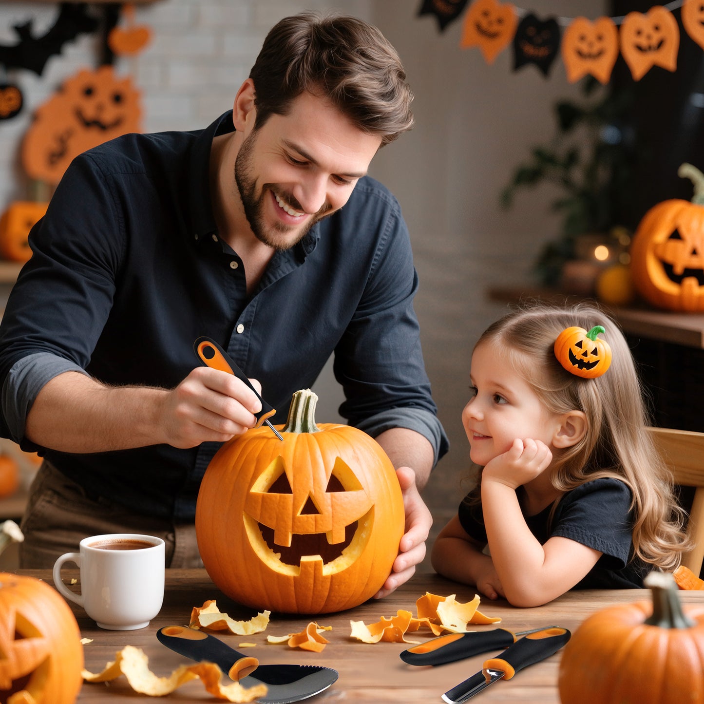 Halloween Pumpkin Carving Kit, 13 Piece Stainless Steel Pumpkin Carving Tools