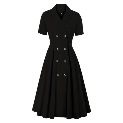 Top Fashion Women's 1950s Vintage Audrey Hepburn Style Cocktail Swing Dresses