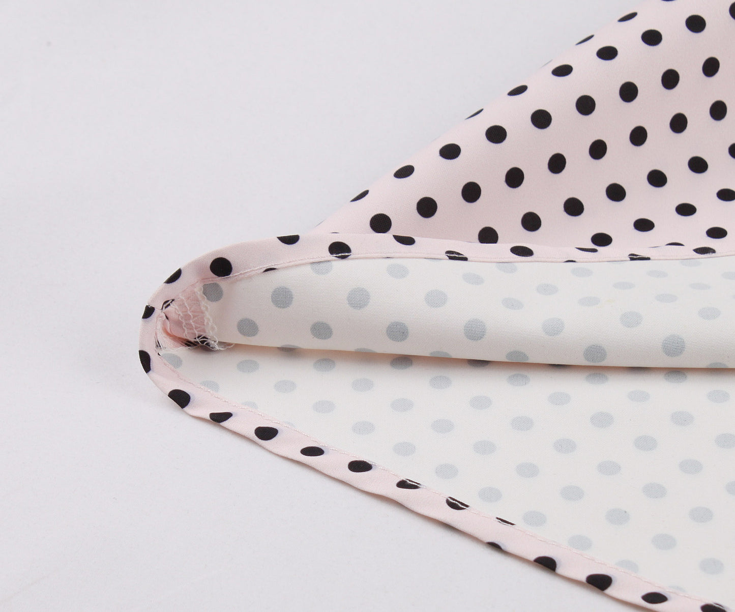 Women's Fashion Polka Dot Lapel Short Sleeved Belt Slim Fit Summer/Spring Dress