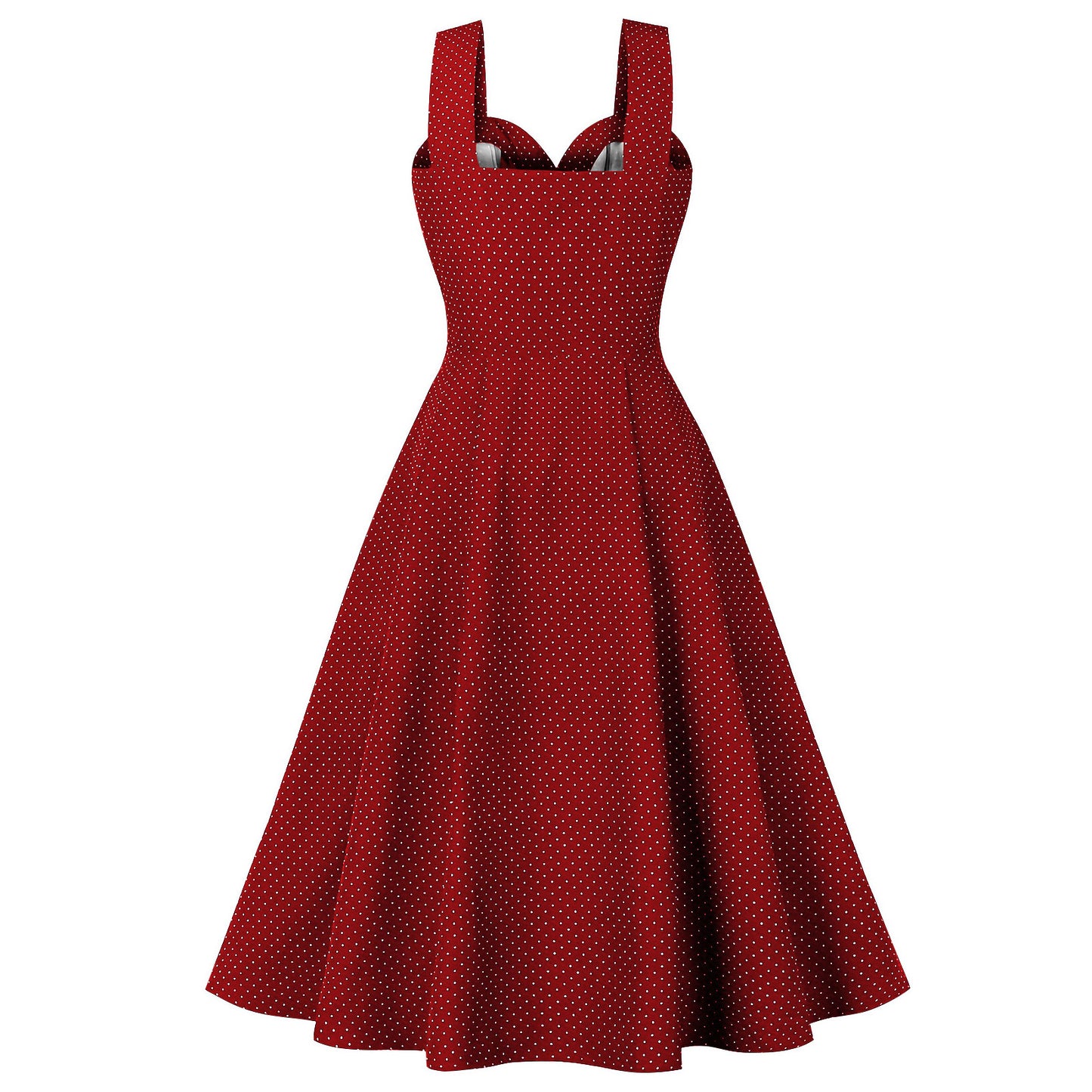 Beach Printing Suspenders Summer Dress Sling V-Neck Seeveless Women's Sexy Midi Dress